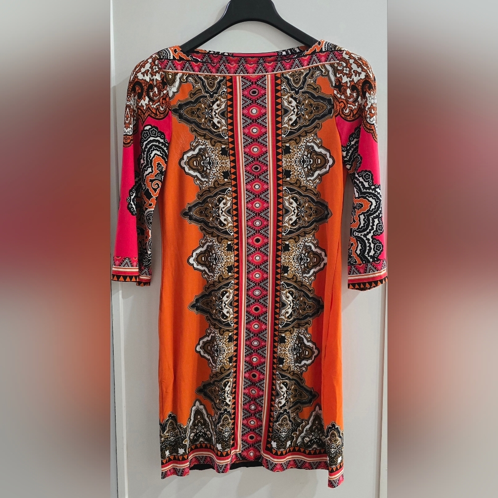 ECI Multicolor Long Sleeve Dress